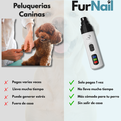 FurNail™ Lima las uñas de tu perro sin estrés